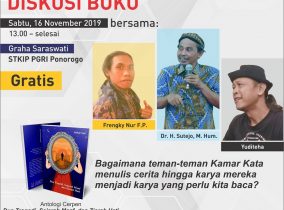 Tingkatkan Motivasi Berkarya, STKIP PGRI Ponorogo Mengadakan Diskusi Literasi