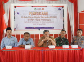 Camat Purwantoro Sambut Hangat Mahasiswa KKNT STKIP PGRI Ponorogo