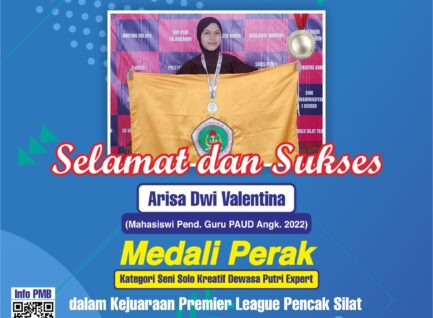 Arisa Sumbang Medali Perak dalam Kejuaraan Pencak Silat Nasional