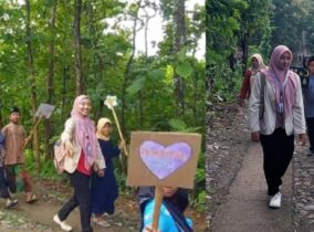 Meriah! Pawai Siswa Sholeh Sholehah Sambut Ramadhan di Kepyar