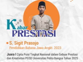 Tengok Proses Kreatif Cipta Puisi S. Sigit Prasojo