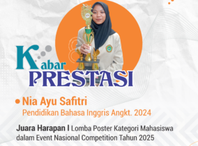 Coba Peluang Luar, Nia Ikuti Lomba Desain Poster