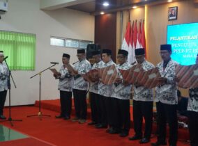 Pelantikan dan Pengukuhan Pengurus dan Pengawas PPLP PT PGRI Ponorogo Masa Bakti 2025-2030: Bersinergi Bersama Demi Kemajuan Lembaga