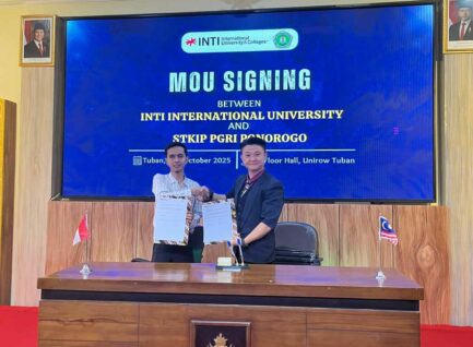 STKIP PGRI Ponorogo Jalin MoU dengan Inti International University (Malaysia)