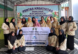 Pembukaan dan Penyerahan Mahasiswa PPL di TK Muslimat NU Kepatihan