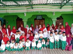 Semarak Peringatan HUT ke-81 Republik Indonesia di RA Muslimat NU 104 Paringan 1