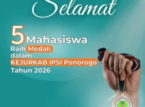 Mahasiswa STKIP PGRI Ponorogo Borong Medali Di Kejuaraan Kabupaten IPSI 2026 Mahasiswa STKIP PGRI Ponorogo Borong Medali Di Kejuaraan Kabupaten IPSI 2026